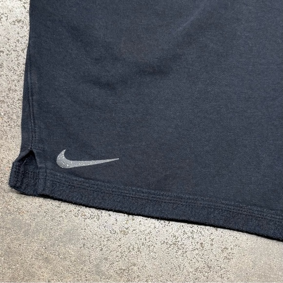 Nike Yoga Therma-FIT Core Shorts Black Iron Grey | Dri-FIT Warm Training - Picture 4 of 10
